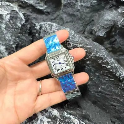 Square Women's Quartz Watch Lightweight Luxury Alloy Quality