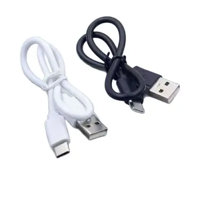 Şarj kablosu Küçük cihazlar, Bluetooth kulaklıklar, hoparlörler, evrensel kablo için uygun USB şarj kablosu Tip-C