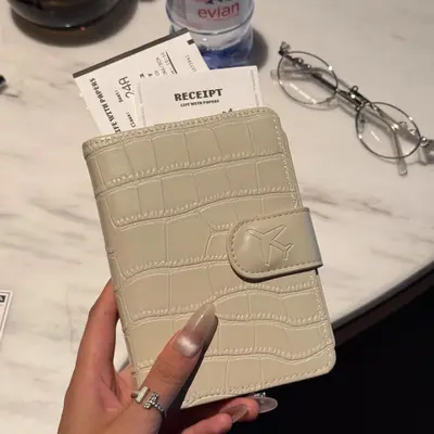 RFID korumalı pasaport ve kart cüzdanı, tüm belgeler için - 8