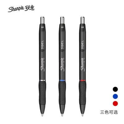 Sharpie Retractable Gel Pen 0.5mm Black and Blue Metal Barrel