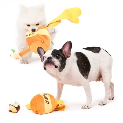 Pet Toy Plush Squeaker Chewing and Teething