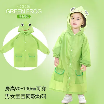 Hersteller Großhandel Kinderregen­jacke Junge Mädchen Baby Kindergarten Cartoon Poncho niedlicher Umhang Stil Grundschüler Regenjacke - 8