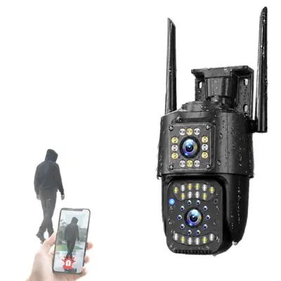 Ev WiFi kamerası, gece görüşü, çocuk ve evcil hayvan için - 6