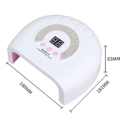 88W UV LED tırnak lambası, mini model, USB güçlü