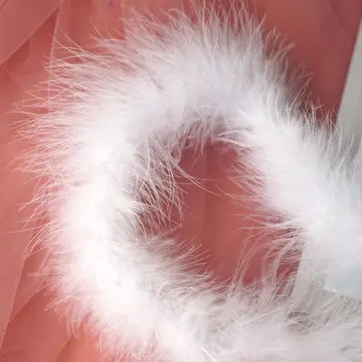 Full-Length Plush Turkey Feathers and Decorative Feather Strips - 7