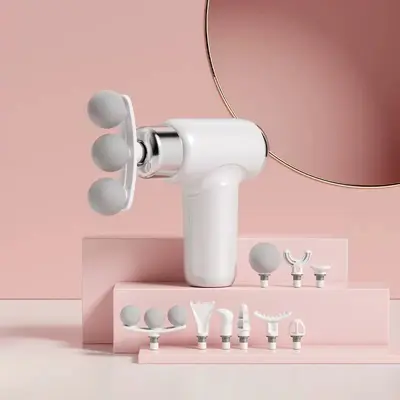 Mini Multi-Head Massage Gun for Home Use and Neck - 13