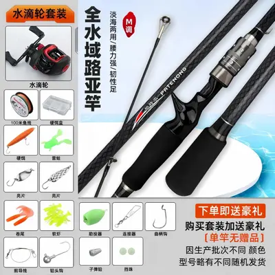 Ultra-Light Lure Rod Full Set, Long-Cast Sea Rod, Sectional, Beginner - 10
