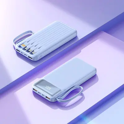 New 3C Certified Fast Charging Mobile Power Bank Large Capacity Ultra-Thin Portable Charger 10000mAh Power Bank Customizable - 9