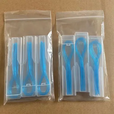 35支盒装牙线针玩具穿引线穿引线牙套钢牙牵引线3件套装