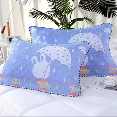 Dreischichtiger Kissenbezug, Polyester-Baumwoll-Mischung, extra groß, schützt vor Haaröl - 5