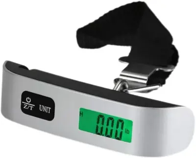 Express Luggage Hook Scale 50kg Portable Handheld Electronic Scale Household Travel Electronic Scale Mini Handheld Weighing Scale