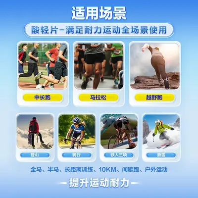 Kangbite Acid Light Tabletten gegen Muskelkater, Marathontraining