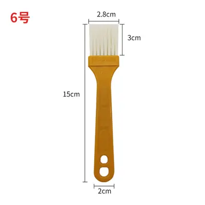 Toptan yüksek sıcaklık barbekü fırçası, pankek, ev tipi yağ fırçası, pişirme, kızartma şişleri, gıda sınıfı, tüy bırakmayan yağ fırçası - 8