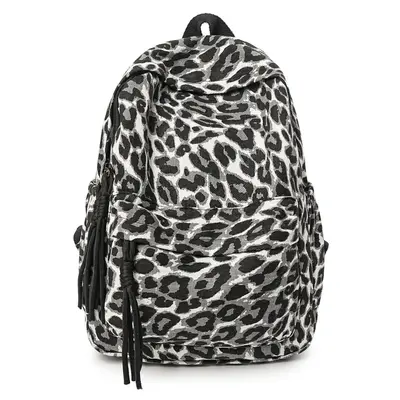 Leopard Print Backpack, Large Capacity Travel and College Bag - 10