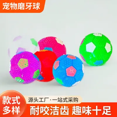 Durable Chew-Resistant Dog and Cat Ball Toy with Squeaker