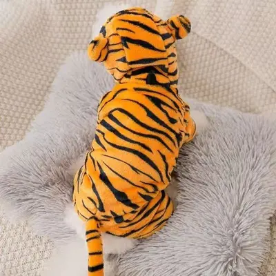 Fleece-Lined Winter Pet Clothes for Dogs and Cats, Warm - 10