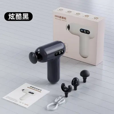 Mini-Massagepistole mit digitalem Display, Hochfrequenz-Vibration für Muskelentspannung - 10