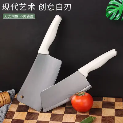 Home knife set, 5-piece including chef, slicing and fruit knives - 4