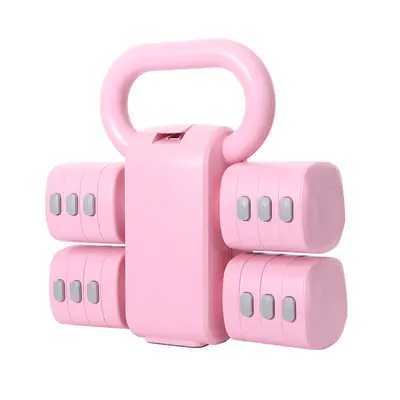 Adjustable dumbbell set for women, removable plates - 7