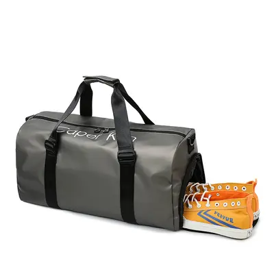 Large Capacity Sports Travel Bag with Dry and Wet Compartment, Crossbody