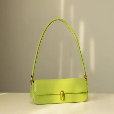 Koltukaltı Baget Çanta Kadın Minimalist Tek Omuz Çanta Kore Tarzı - 12