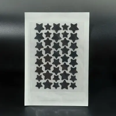 Hydrokolloid-Akne-Pflaster, 40 Stück, bunte Sternform, abdeckend, hautfreundlich, unsichtbar, atmungsaktiv, wasserfest, Großhandel aus Herstellerlagerbestand. - 8