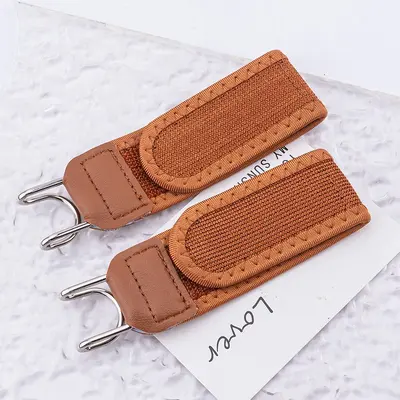Elastic Stretch Belt with Magic Tape Knit Binding - 9