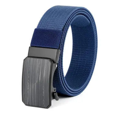 Herrengürtel aus elastischem Nylon-Gewebe mit Automatik-Schnalle, 3,8 cm - 8