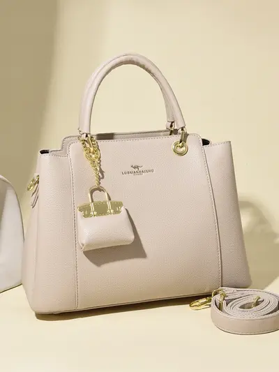 Women's Handbag, Large Capacity, Single Shoulder Strap - 5