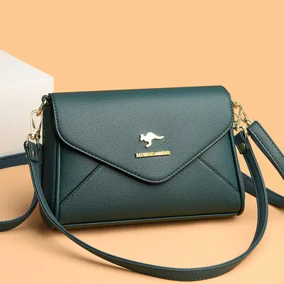 Women's Middle-Aged Mom Bag, Small Square, Crossbody - 3