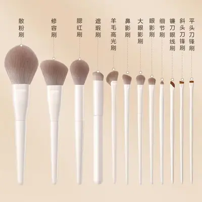 Cheng Shian, Yunci Makeup-Pinsel-Set, Lidschatten-Pinsel, Klinge-Pinsel, Sichel-Eyeliner-Pinsel, Puderpinsel, empfiehlt Makeup-Werkzeuge