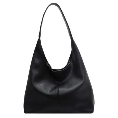 Women's Single-Shoulder Tote Bag, Large Capacity, Minimalist Casual Underarm Bag - 6