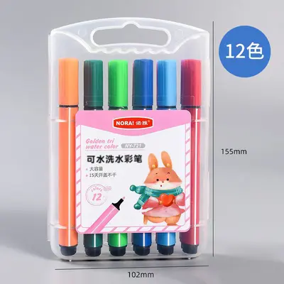 Noya washable watercolor pencils, triangle shaft, non-toxic - 7