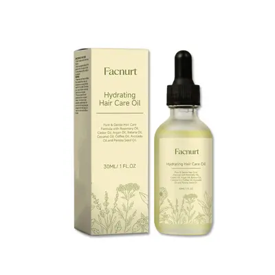 Facnurt Gentle Non-Irritating Hair Care Oil for Nourishing Hair Strands