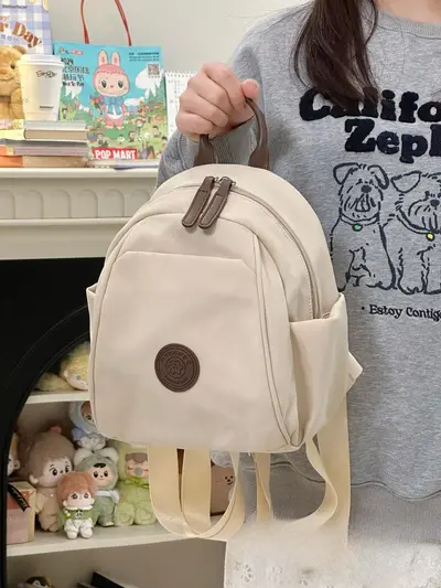 Mini Backpack for Women, Lightweight Small Casual Travel Bag for Students - 8