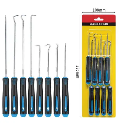 Oil Seal Removal Tool Set, 4, 6 or 10 Pieces, Hook Puller