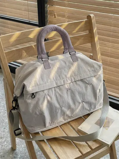 Women's travel bag, large capacity, crossbody strap