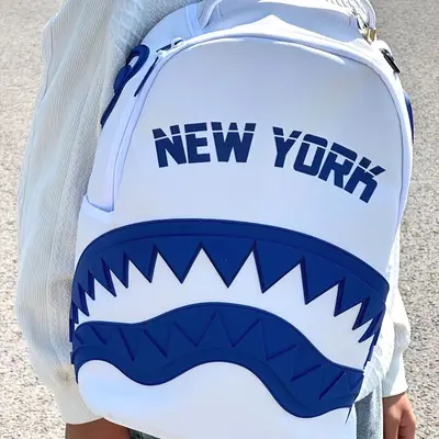 SG Shark Design Dual Strap Backpack, Large Capacity