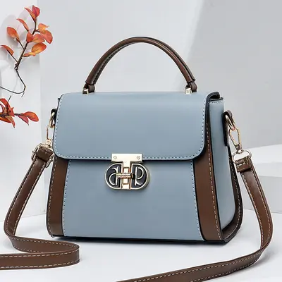 Women's Single Shoulder Bag, Small Square Versatile Design - 7