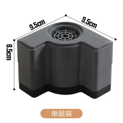 通用洗衣机底座脚垫减震垫防滑垫子垫高增高固定脚垫支撑架子 - 8