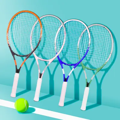 Popovich Profi-Tennisschläger Anfängerset, Rebound-Selbsttrainer - 1