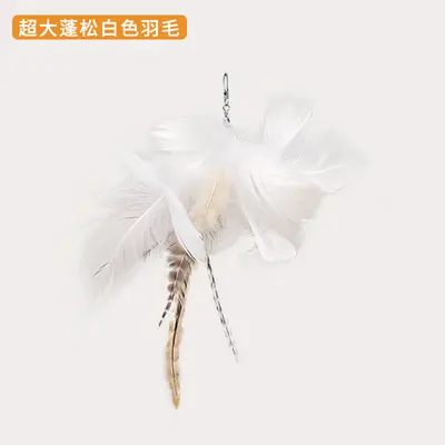 Detachable Wire Cat Teaser Wand with Strong Suction Cup - 12