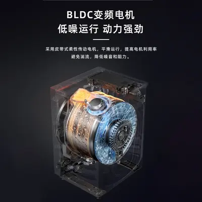 Chinesische Yangzi-Gruppe Trommelwaschmaschine 10 KG Haushalt vollautomatisch Frequenzumrichter ultradünn Wasch- und Schleuderkombination großes Fassungsvermögen