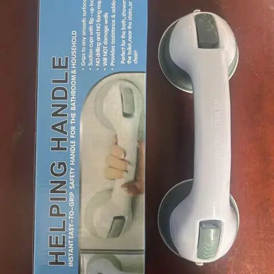 Drill-Free Suction Cup Bathroom Grab Bar for Children and Elderly - 12