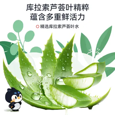 Aloe-Vera-Mitesserentferner-Gel, abziehbar