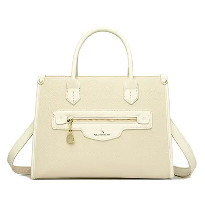 Damen-Handtasche 2024 im Kontrastfarben-Design, Schulter- oder Umhängetasche - 5