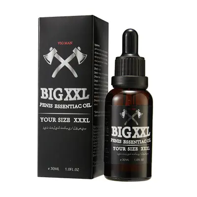 QTTO厂家直销BIG XXL OIL阴茎按摩精油 成人保健 成人性用品批发