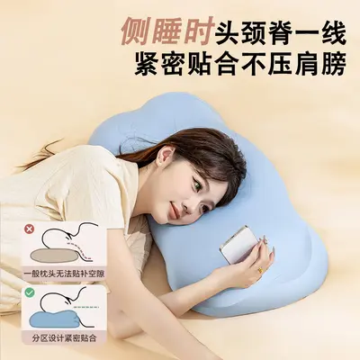 Memory foam neck pillow, hotel quality
