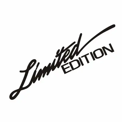 Laser Reflective English Letter Sticker for Cars and Electric Motorcycles