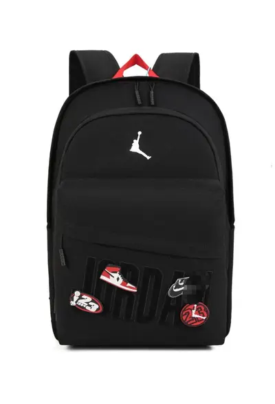 Trend Flying Man Magic Tape Starry Sky Large Capacity Dual Shoulder Backpack Student School Bag Unisex Casual Travel Backpack - 7